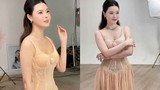 Midu lần đầu diện đồ khoét táo bạo hậu kết hôn