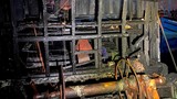 Đà Nẵng: Tàu cá đang neo đậu ở Âu thuyền Thọ Quang bị cháy trơ khung