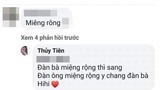 Bị chê miệng rộng, Thủy Tiên 'phản dame' thâm thúy