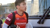 Văn Hậu lộ bắp tay vạm vỡ trước trận gặp Thái Lan