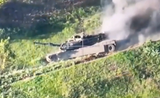 Khoảnh khắc Nga diệt xe tăng do Mỹ sản xuất trên chiến trường Ukraine
