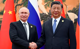 Tổng thống Nga Vladimir Putin bắt đầu thăm Trung Quốc