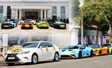 Dàn siêu xe rước dâu trị giá hơn 80 tỷ đồng của đại gia Vũng Tàu
