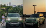 Đại gia Bình Dương "xách" Land Rover Defender hơn 7 tỷ phượt Malaysia