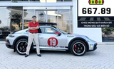Biển 19A-667.89 giá 810 triệu trên Porsche 911 Dakar có ý nghĩa gì?