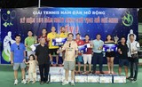 Giải Tennis Nam Đàn mở rộng chào mừng kỷ niệm ngày sinh nhật Bác Hồ