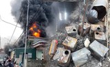 Vụ cháy nhà xưởng, lửa lan sang hàng xóm ở Ứng Hoà: Xem xét khởi tố