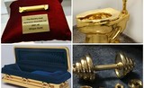 “Ngã ngửa” 10 thứ kỳ lạ được làm bằng vàng 