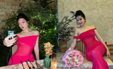 Bạn gái Lê Minh Bình khoe vóc dáng gợi cảm trong ngày sinh nhật