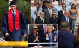 Cậu út điển trai nhà ông Trump nổi bật tại lễ tốt nghiệp