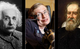 Giật mình điểm trùng hợp kỳ lạ của Thiên tài Hawking, Einstein và Galileo