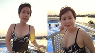 Việt Hương “gây sốt” khi hiếm hoi diện đồ tắm gợi cảm