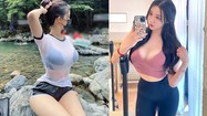 Hot girl “siêu vòng một” mặc đồ ướt đẫm, khoe đường cong chữ S