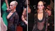 Sao nữ diện đồ mỏng khoe vòng một trên thảm đỏ Cannes 2024