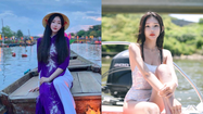 Người mẫu Hàn Quốc đến Hội An, diện áo dài xinh lung linh