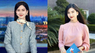 Con gái cựu danh thủ đội tuyển Việt Nam xinh đẹp trên sóng truyền hình