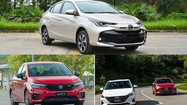 Toyota Vios tăng trưởng tới 450%, nhưng vẫn thua Honda City