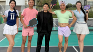 Quang Linh Vlogs nhập hội pickleball, giao diện khiến người nhìn “rén ngang“