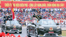 Hào hùng Lễ diễu binh, diễu hành kỷ niệm 70 năm chiến thắng Điện Biên Phủ 