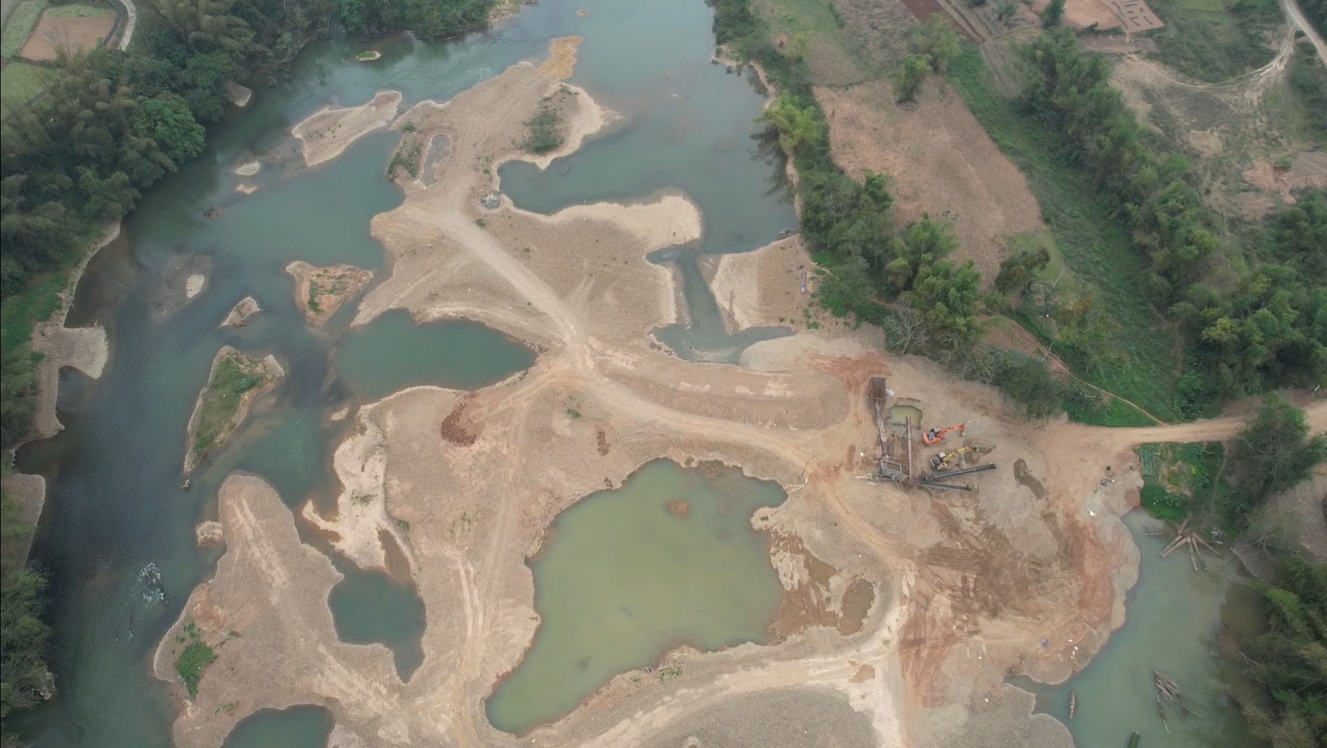 Bài 3 - Vụ mỏ cát, sỏi Tân Lang: Xử phạt Công ty gạch không nung Lạng Sơn 70 triệu đồng