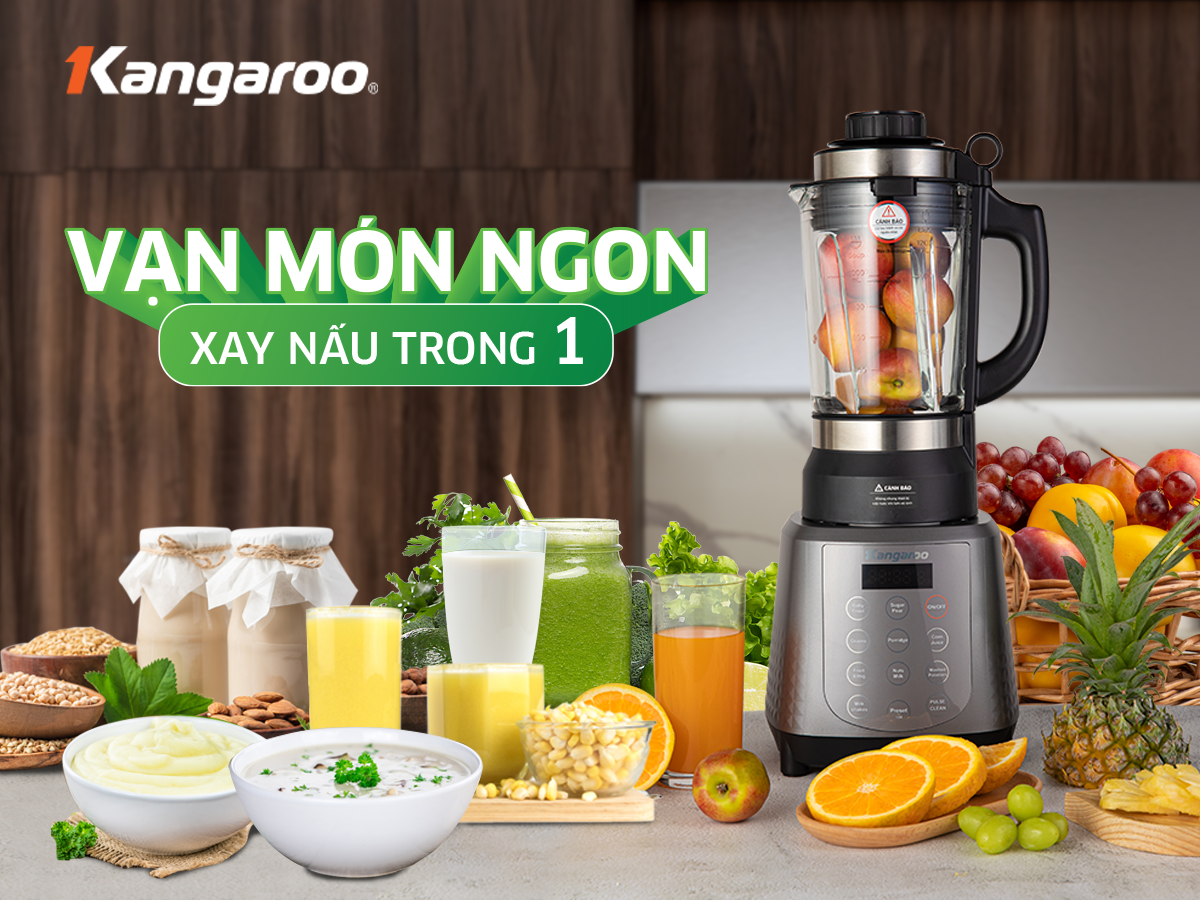 Máy xay nấu đa năng Kangaroo lên ngôi mùa dịch