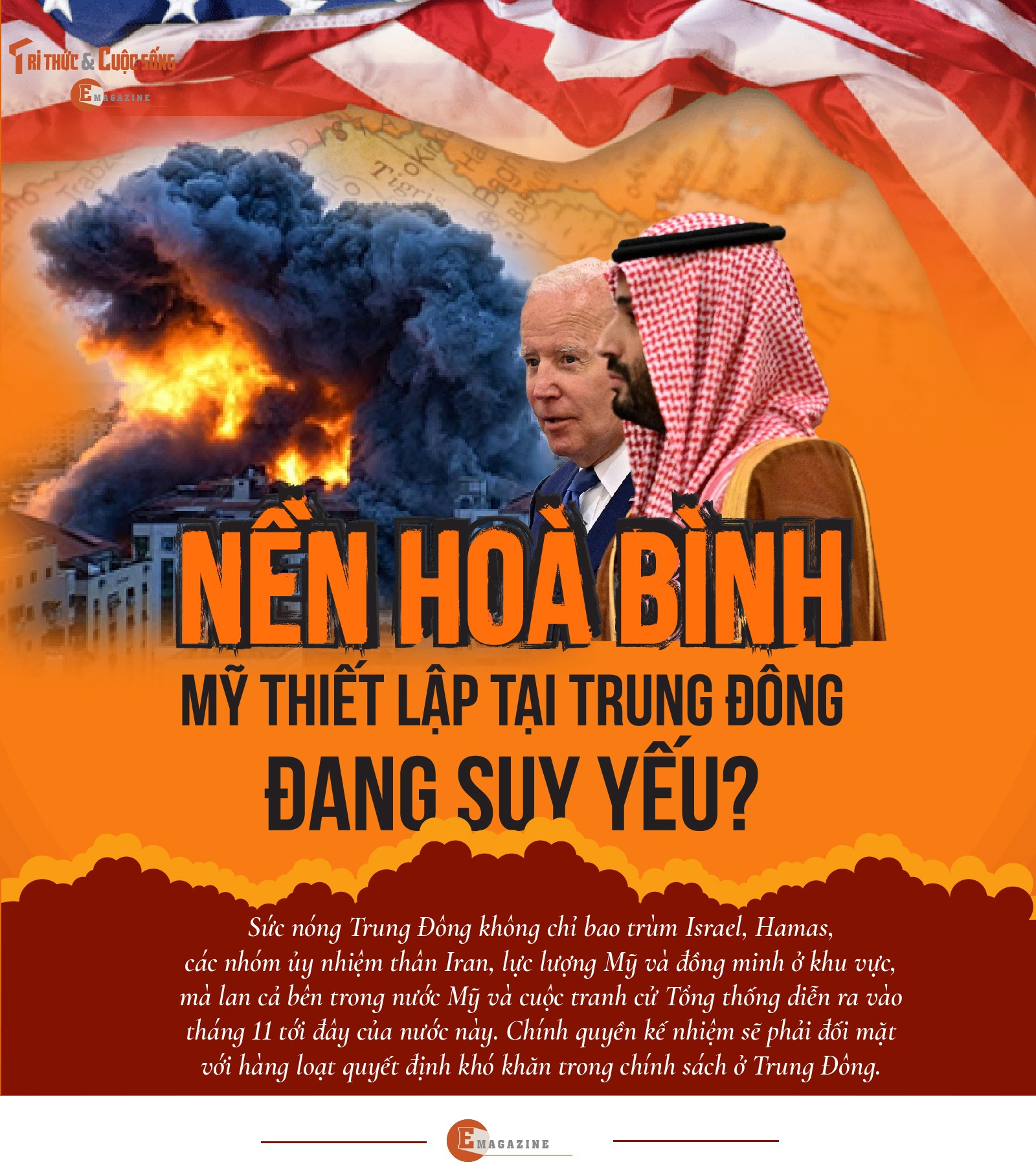 [e-Magazine] Nen hoa binh do My thiet lap tai Trung Dong dang suy yeu?