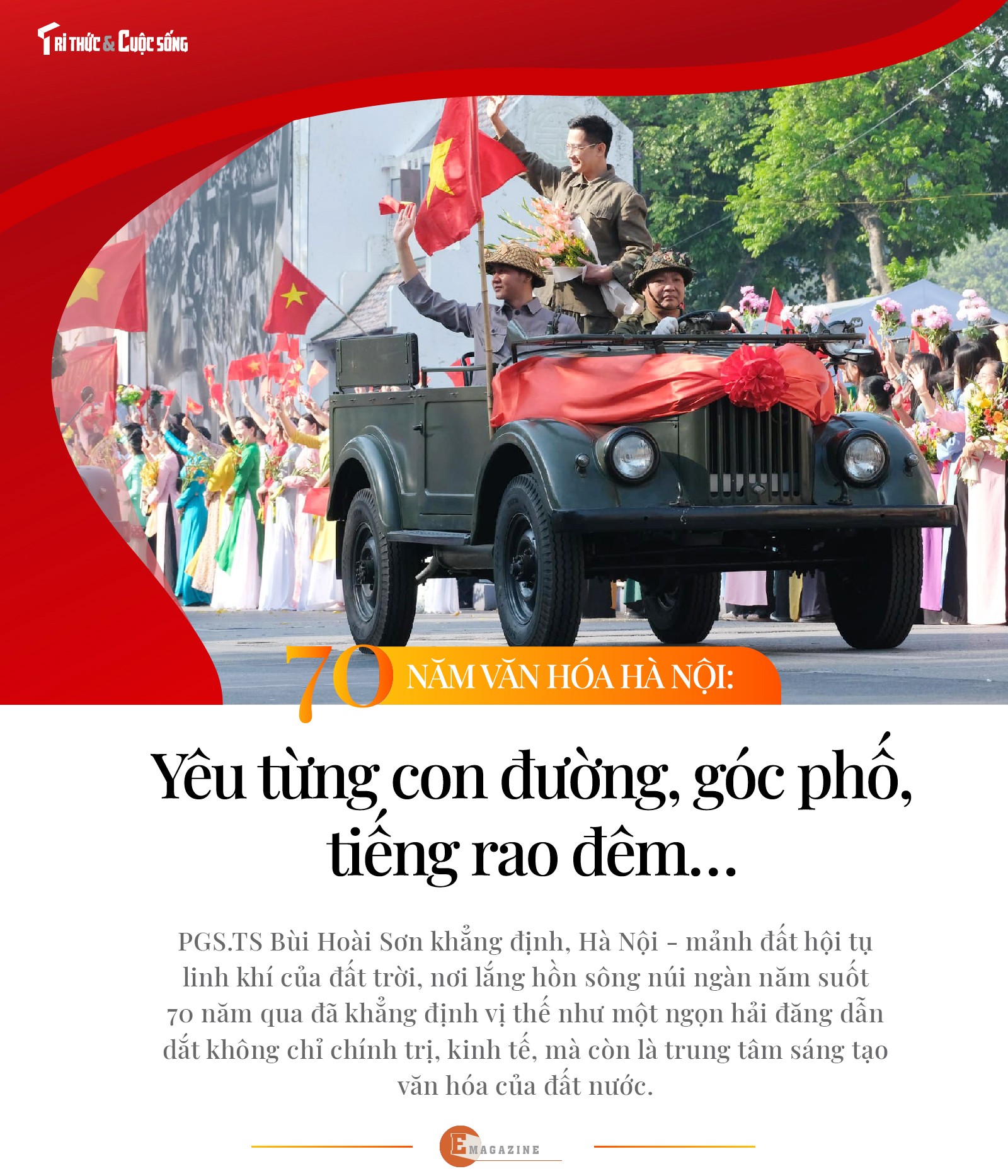 70 nam van hoa Ha Noi: Yeu tung goc pho, tieng rao dem...