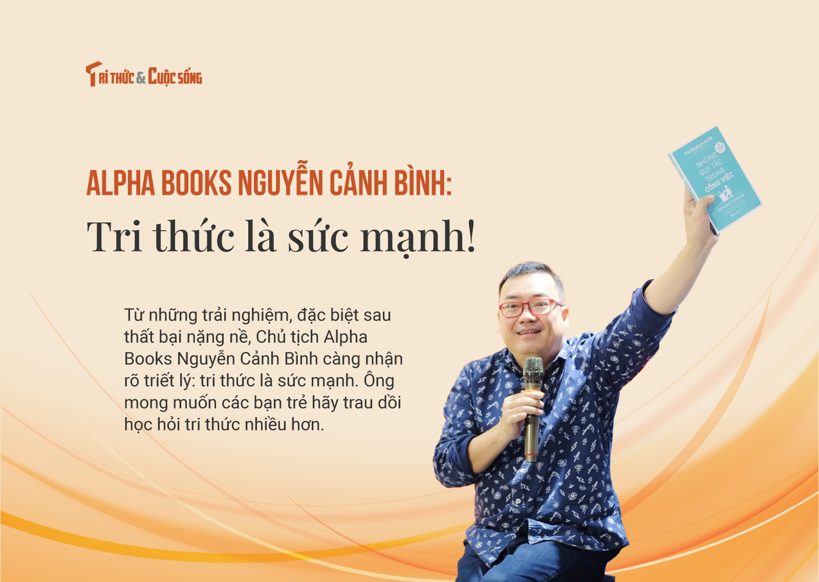 Alpha Books Nguyen Canh Binh: Tri thuc la suc manh!