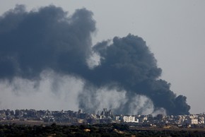 Hình ảnh Israel tấn công dữ dội Dải Gaza