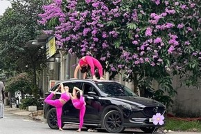 Nhóm phụ nữ tập yoga giữa đường bị xử phạt