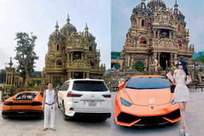 "Đại gia đồng nát” Nghệ An tậu Lamborghini hơn 10 tỷ, ở nhà dát vàng