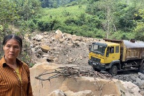 Sơn La: Bãi thải mỏ than suối Bàng nguy cơ sạt lở, dân nơm nớp lo sợ