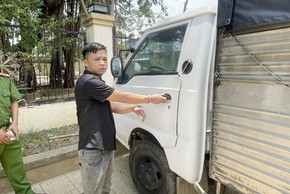 Lâm Đồng: Trộm xe tải trên đường chạy trốn thì bị bắt