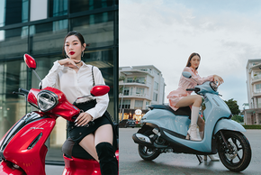 Yamaha Grande - "xế ruột” của Đại sứ Hoa hậu Quốc gia Việt Nam 2024