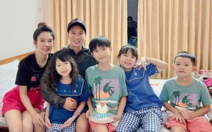 Bất ngờ cuộc sống giản dị của 4 con nhà Lý Hải - Minh Hà