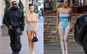 Vợ Kanye West nhiều lần mặc hở bạo bất chấp dư luận “ném đá“