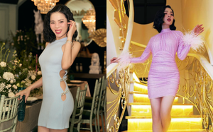 Lệ Quyên chăm mặc váy ôm sát khoe body từ khi yêu tình trẻ