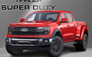 Ford Ranger Super Duty 2026 lộ diện, chờ ngày ra mắt