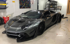 Đại gia Việt chi tiền khủng độ bodykit SVJ cho Lamborghini Aventador 