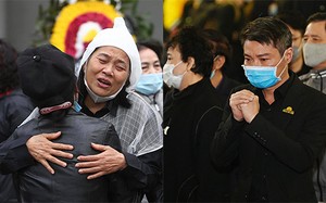 Người thân bật khóc, nghệ sĩ đau buồn trong đám tang NSND Trần Hạnh