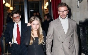 Gia đình Beckham chiếm sóng ở show thời trang