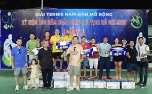 Giải Tennis Nam Đàn mở rộng chào mừng kỷ niệm ngày sinh nhật Bác Hồ