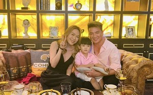 Sốt ảnh Mỹ Tâm cưng nựng con trai của Đàm Vĩnh Hưng