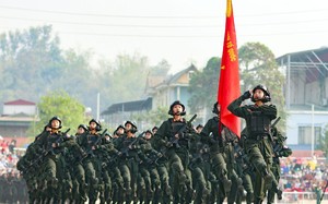 Hợp luyện diễu binh, diễu hành kỷ niệm 70 năm Chiến thắng Điện Biên Phủ