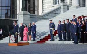 Thủ tướng New Zealand chủ trì lễ đón Thủ tướng Phạm Minh Chính