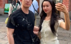 Midu hiếm hoi lộ diện, netizen đồn đoán đã có "tin vui"