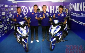 Chi tiết xe ga thể thao Aerox 125 giá 26 triệu của Yamaha 