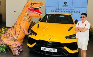 Đoàn Di Băng hoá "khủng long" đi nhận Lamborghini Urus hơn 16,5 tỷ 