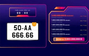 Thêm đại gia Việt chi 2 tỷ tậu biển xe máy 50-AA666.66