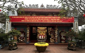 Tầm vóc quốc gia của ngôi đền thờ vị quan nổi tiếng Hải Phòng